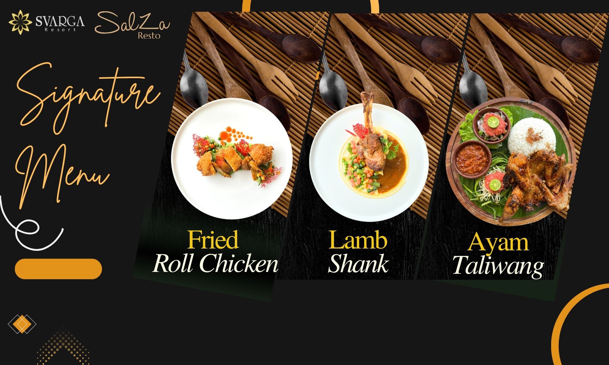 Signature Menu